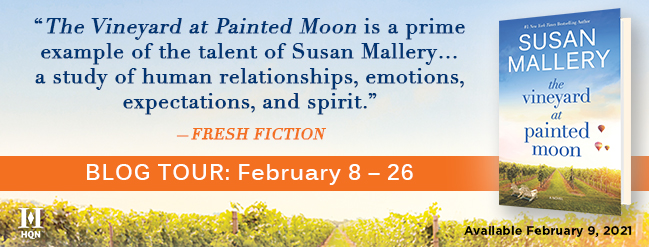 #BlogTour: The Vineyard At Painted Moon by Susan Mallery