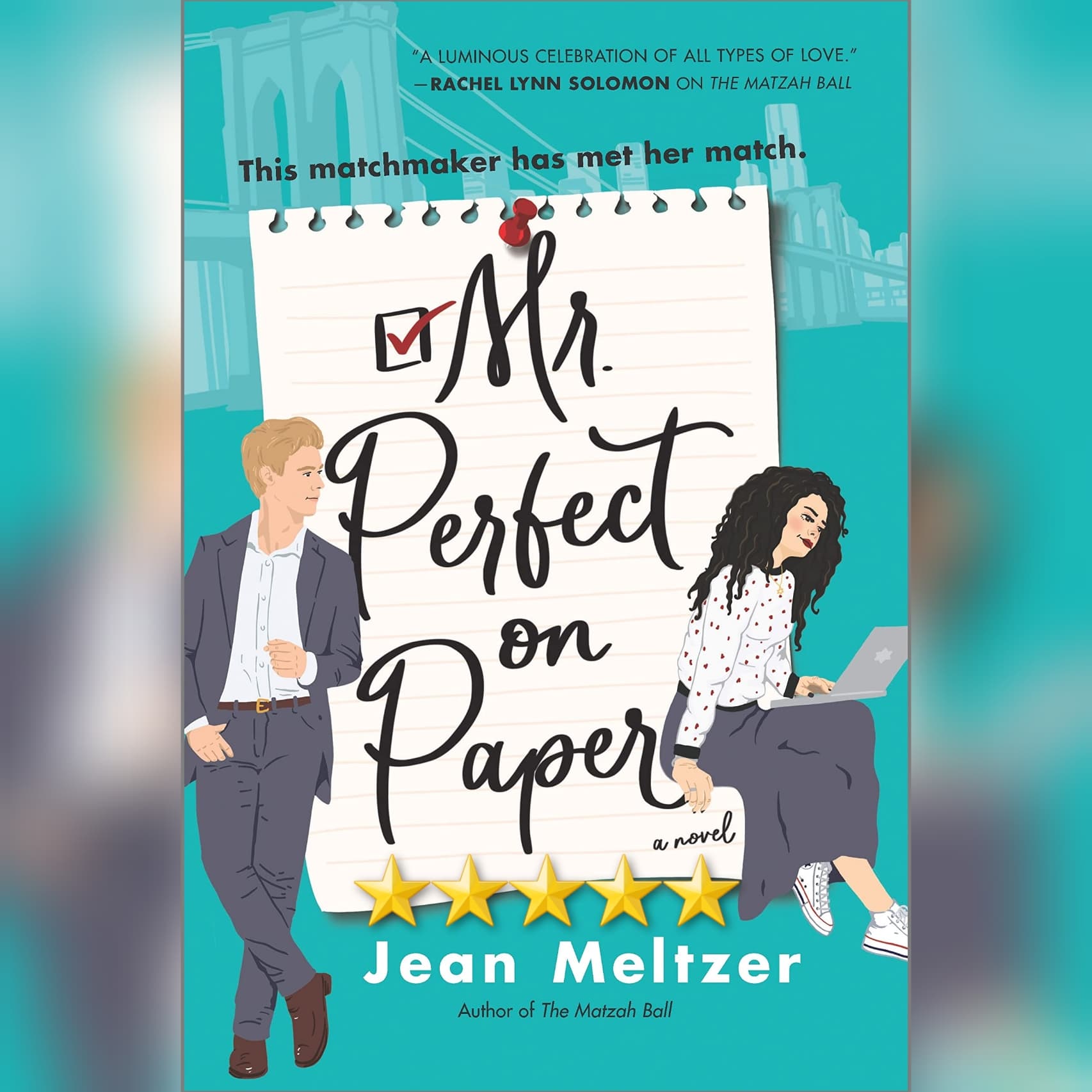 #BlogTour: Mr Perfect On Paper by Jean Meltzer