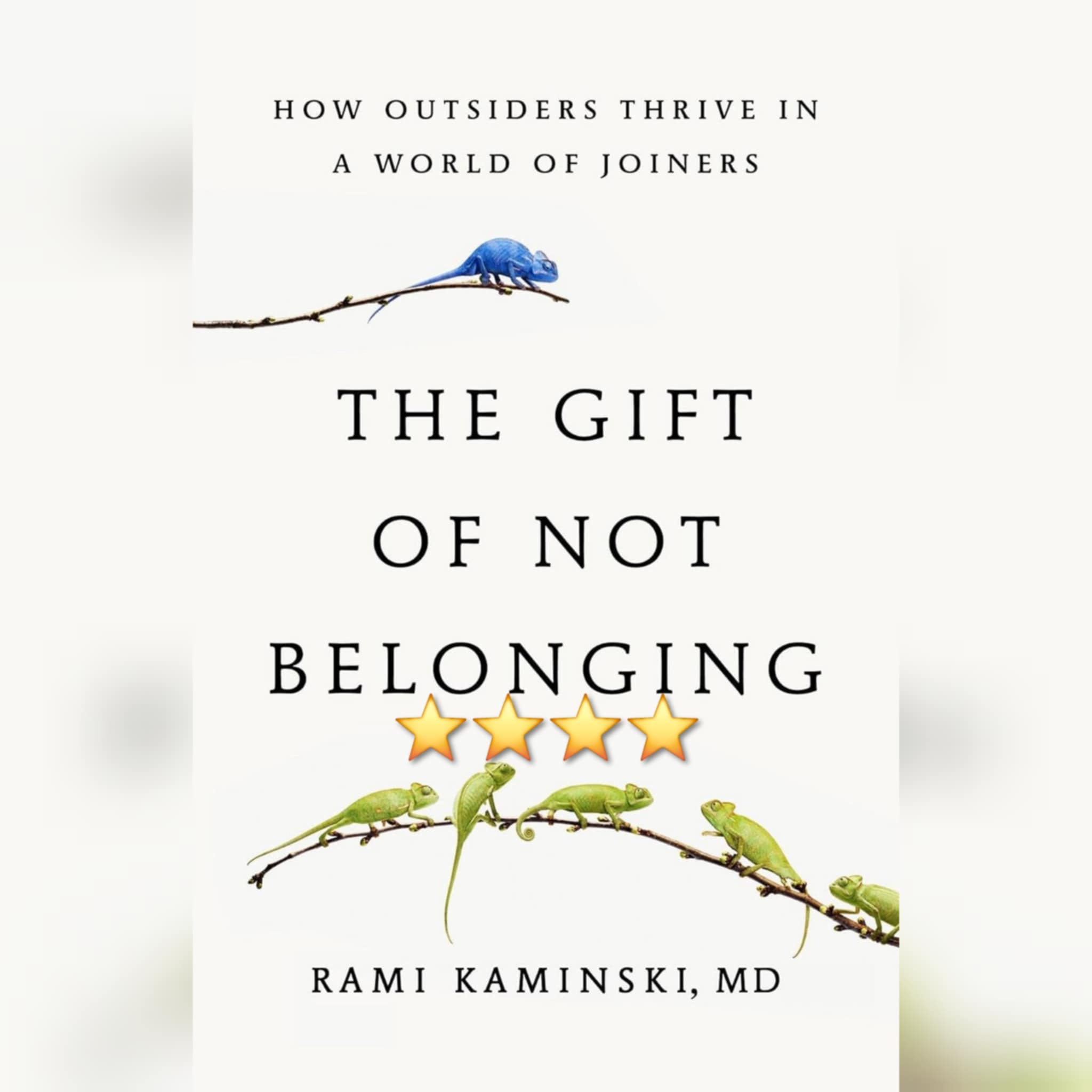 Book Review: The Gift Of Not Belonging by Rami Kaminski