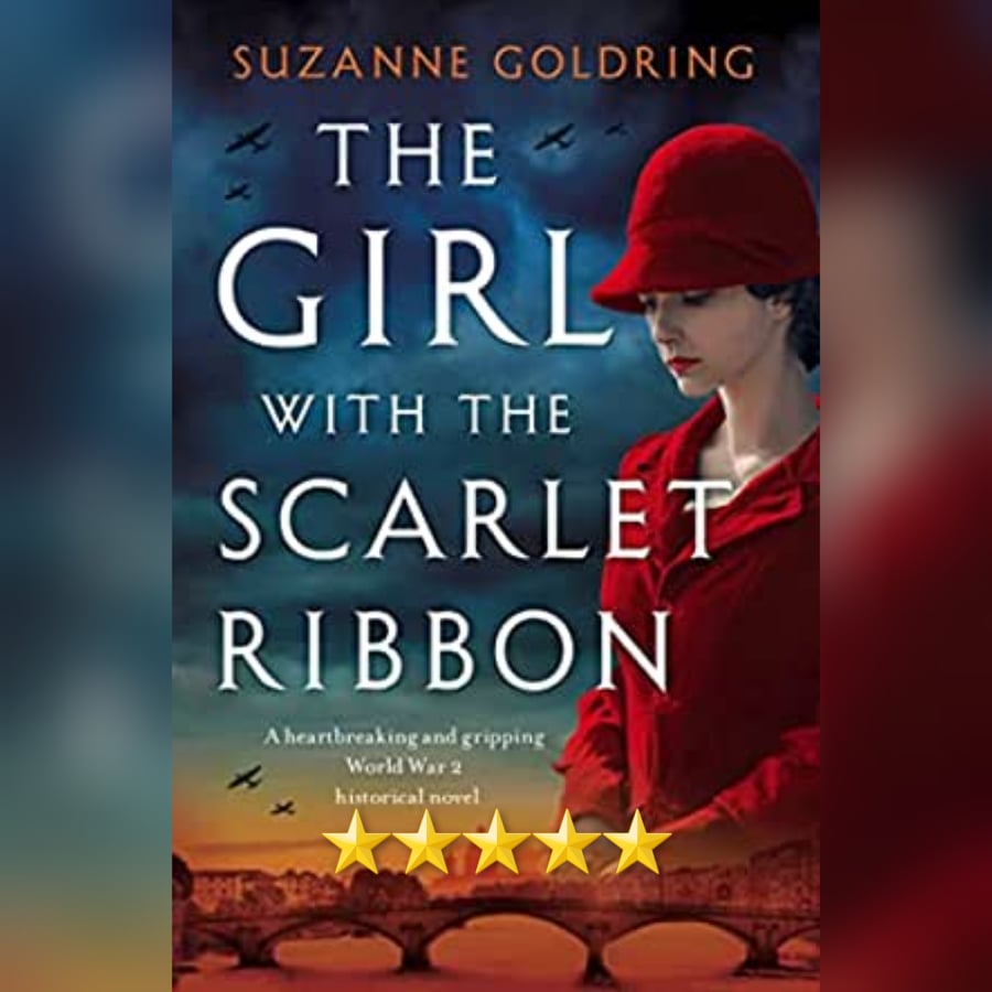 #BlogTour: The Girl With The Scarlet Ribbon by Suzanne Goldring