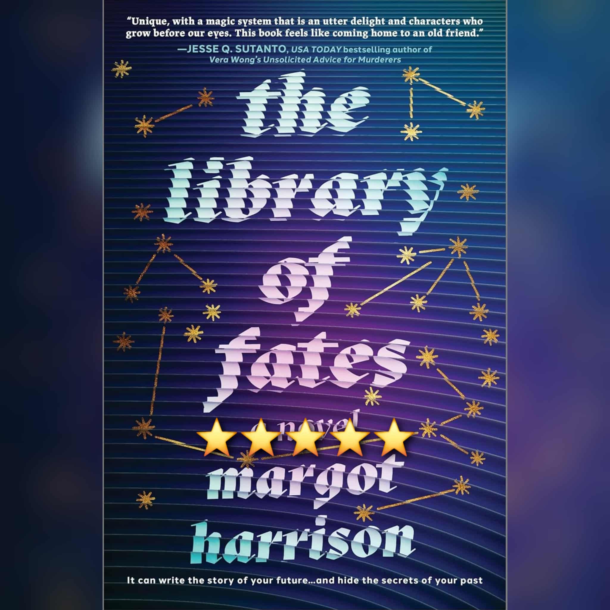 #BlogTour: The Library Of Fates by Margot Harrison