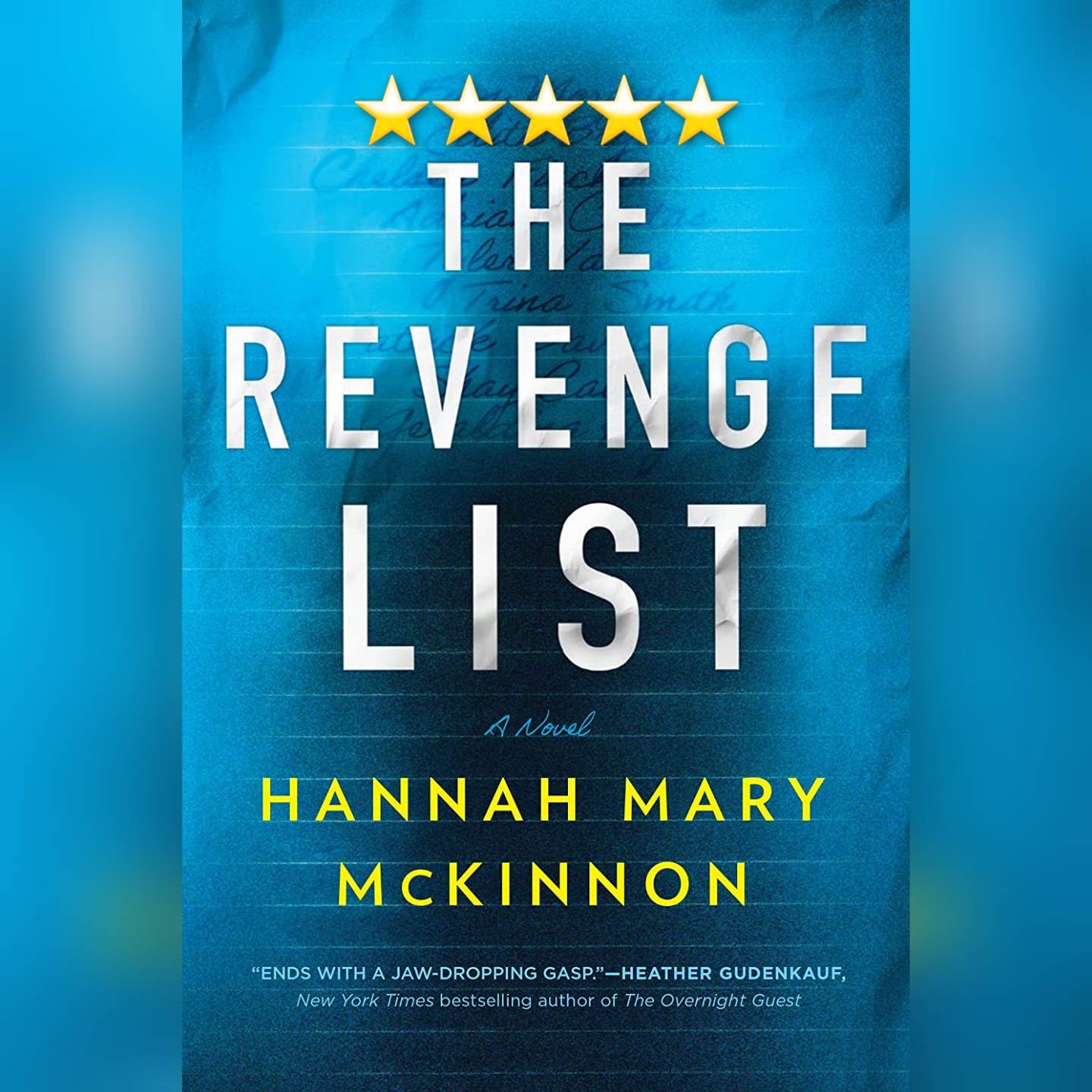 Book Review: The Revenge List by Hannah Mary McKinnon