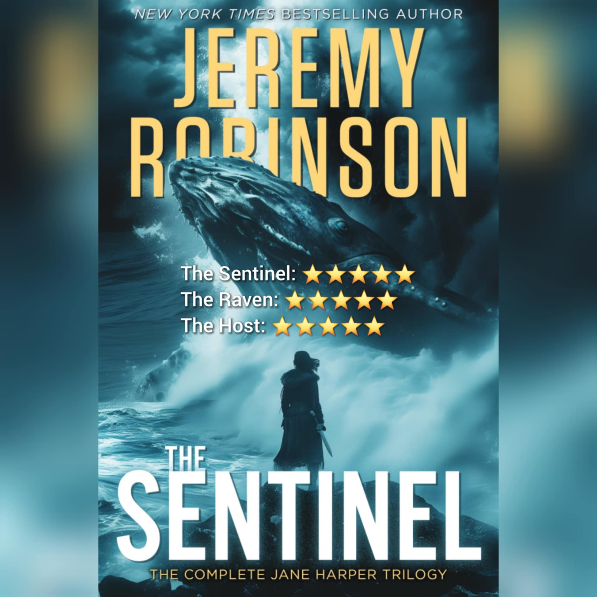Book Review: The Sentinel: The Complete Jane Harper Trilogy by Jeremy Robinson